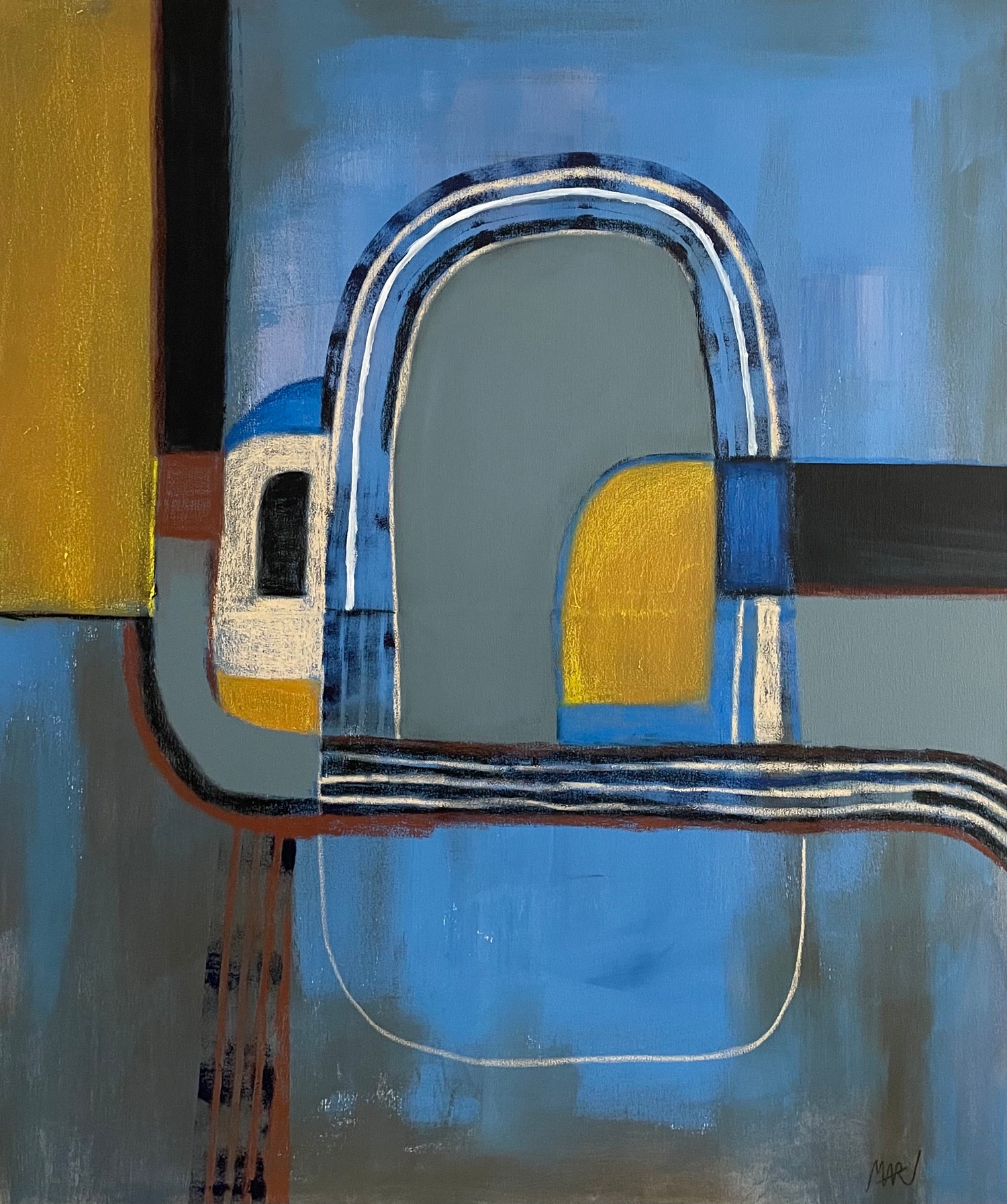 Blues 22´ — 1 m × 1,20 m